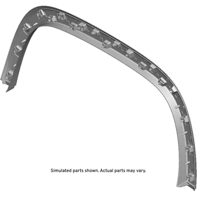 84769119 - Body: Wheel Opening Molding for Chevrolet: Silverado 3500 HD Image
