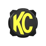 5111 - : KC Cover Pro6 Gravity LED 6in Black Yellow EA for KC HiLiTES Image