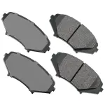 ACT1009 - : Akebono ProACT Ultra Premium Ceramic Disc Brake Pad Kit for AKEBONO Image