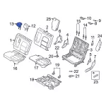LJ6Z78611A08BC - : Headrest, Center for Ford: Escape Image