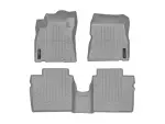 465771464112 - : Grey FloorLiner™ DigitalFit®, Front &amp; 2nd Row for WeatherTech Image