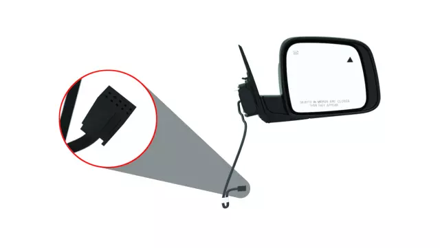 OUTSIDE REARVIEW - MIRROR  68237574AA - Mopar (68237574AF)