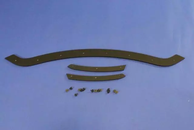 68050016AB - Frame, Bumper and Fascia: Front Splitter Skid Strip Kit for Mopar Image image