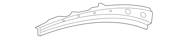 2196300125 - Body: Roof Rail Reinforcement for Mercedes-Benz Image