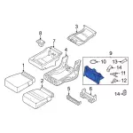 ML3Z1813562AB - : Cup Holder for Ford: F-150, F-250 Super Duty, F-350 Super Duty, F-450 Super Duty Image
