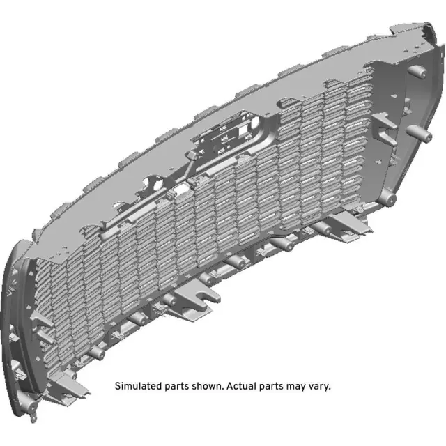 84835784 - Body: Grille Assembly for GM Image