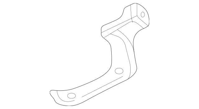 2033280035 - Rear Axle: Plate for Mercedes-Benz: 180C, C230, C240, C280, C32 AMG, C320, C350, C55 AMG Image image