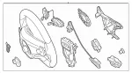 146044039E38 - Steering: Steering Wheel for Mercedes-Benz Image