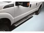 CC3Z16450BB - : Step Bars, 6in Chromed Aluminum Angular for Ford: F-250 Super Duty, F-350 Super Duty, F-450 Super Duty Image