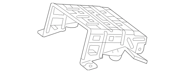 2125452640 - Electrical System: Holder for Mercedes-Benz: E250, E350, E400, E550, E63 AMG, E63 AMG S Image image