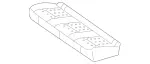 9079502900 - : Seat Cushion Pad for Mercedes-Benz: Sprinter 1500, Sprinter 2500, Sprinter 3500, Sprinter 3500XD, Sprinter 4500 Image