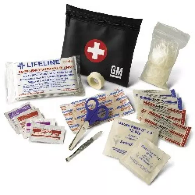 84172789 - Interior: First Aid Kit With Gm Logo for GM Image