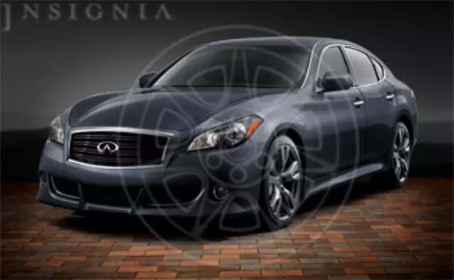 K60201MA4A - Exterior: Aerodynamic Kit - Front Bumper - Blue Slate for Infiniti Image