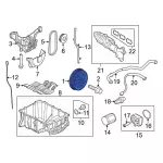 CM5Z6312E - : Crankshaft Pulley for Ford: Fiesta Image