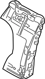 87651CG000 - Body: Seat Back Frame for INFINITI: FX35, FX45 Image