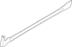 768536Y614 - : Rocker Molding for Infiniti Image