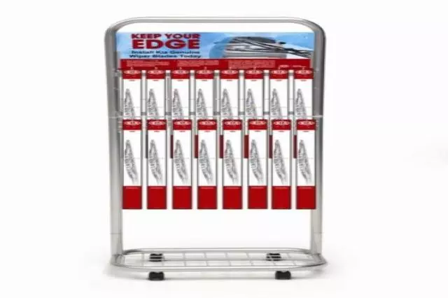 UM011WB048 - Serviceable Components: Wiper Blade, Display Stand for Kia: Amanti, Borrego, Cadenza, Forte, Forte Koup, K900, Optima, Rio, Rio5, Rondo, Sedona, Sorento, Soul, Soul EV, Spectra, Spectra5, Sportage Image