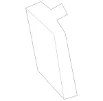 2518850023 - Attachment Parts: Cover for Mercedes-Benz: R320, R350, R500 Image