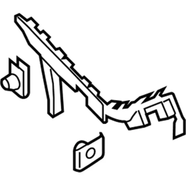 FR3Z17D943F - : Bumper Cover Bracket for Ford Image