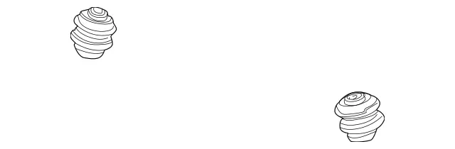 203241111364 - Engine: Mount for Mercedes-Benz Image