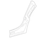 1666301240 - Side Walls: Longitudinal Member for Mercedes-Benz Image