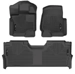 94061 - : Weatherbeater - Front &amp; 2nd Seat Floor Liners for Husky Liners Image