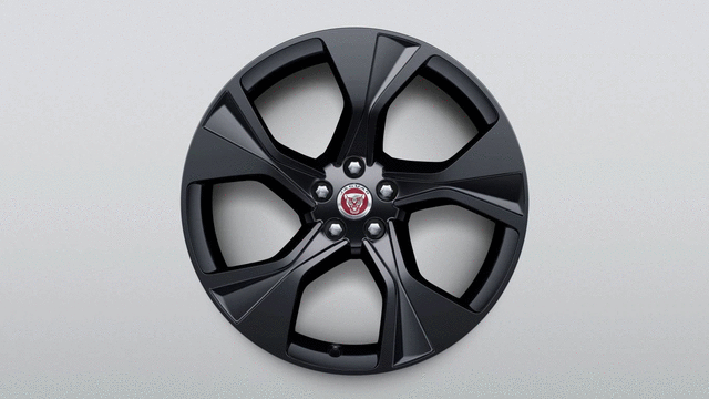 T2R43123 - : Alloy Wheel, 20 Inch Style 5102, 5 Spoke for Jaguar: F-Type Image