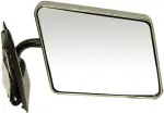 955186 - : Side View Mirror - Right, Manual, Standard, Below Eye line, Chrome for Dorman Image