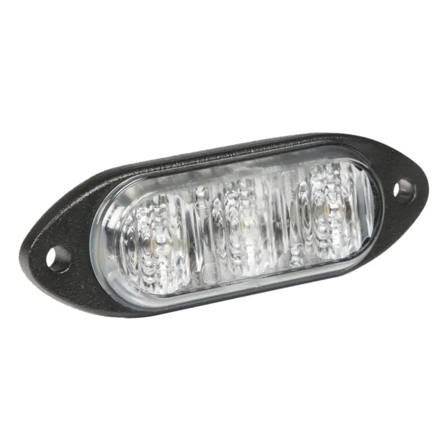 78161 - : LED Directional Warning Light, Surface Mount, 3-Diode, Class I, White for Grote Lighting Image