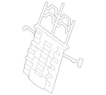 2079109802 - Driver Seat: Insert, Adjustable for Mercedes-Benz Image