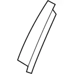 DP5Z54255A35AB - Body: Applique for Lincoln: MKZ Image