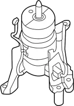 113203JV0A - Engine: Rear Mount for INFINITI: QX60 Image