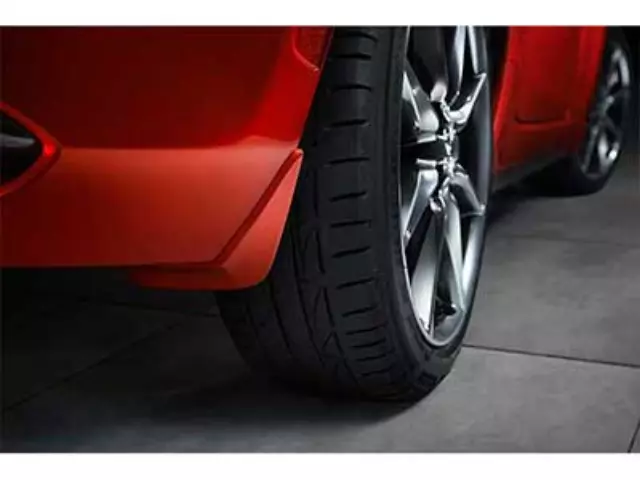 Miata Splash Guards, Rear *Soul Red Metallic (41V) - Mazda (NA1J-V3-460-62)