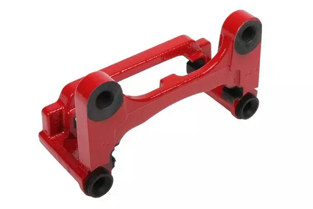 22799312 - : Red Rear Disc Brake Caliper Bracket for GM Image