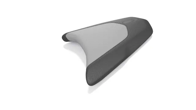 52531541507 - Ergonomics &amp; Comfort: Sport Style Passenger Seat, Black/Gray for BMW-Motorrad Image