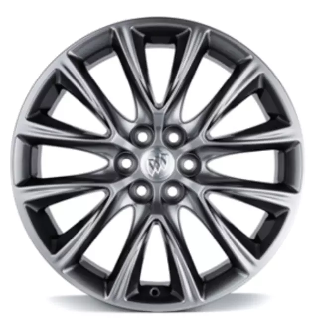 84036539 - : 20 Wheel, 6-Split-Spoke Midnight Silver for Buick: Enclave Image