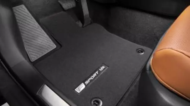 Carpet Cargo Mat, Black W/ Red Locking Stitch - Lexus (PT206-76232-02)