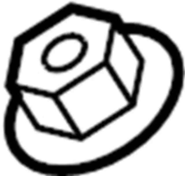 N50205DA3A - Body: Wiper Arm Nut for INFINITI: QX30 Image