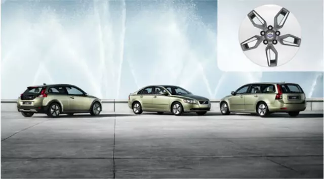 30756287 - Suspension: 2010-2013 Volvo Aluminum Rim Libra 6.5 X 16in for Volvo: C30, V50 Image