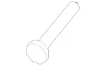 91010501402264 - Front Axle: Hexagon Head Bolt for Mercedes-Benz Image