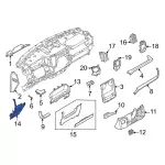 ML3Z1504338EF - Body: Switch Bezel for Ford Image