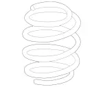 2043212304 - : Coil Spring for Mercedes-Benz Image