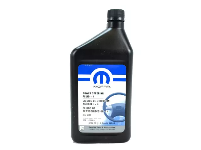 Chrysler Dodge Jeep Ram 1 Quart Power Steering Fluid + 4 MS-9602 Mopar OEM - Mopar (68218064AC)