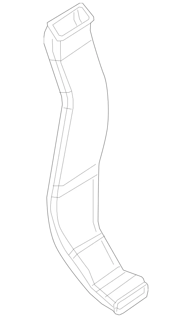 4638317345 - Body: Outer Duct for Mercedes-Benz Image