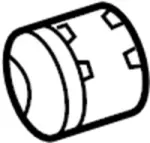 113754GC0A - : Mount Bracket Damper for INFINITI: Q50, Q60 Image