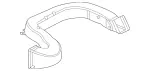 2238313900 - Heating and Ventilation: Air Duct for Mercedes-Benz: 350SD, Maybach S580, Maybach S680, S500, S580, S580e, S63 AMG E Performance Image