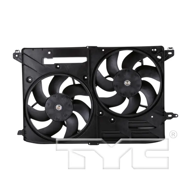 623000 - Cooling Systems: TYC Dual Radiator and Condenser Fan Assembly for TYC Image