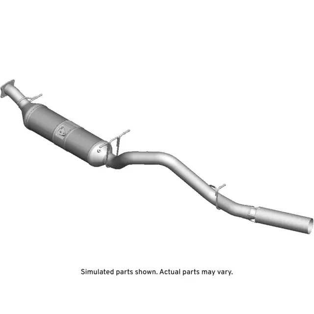 23105743 - : Particulate Filter with Pipe and Bushing for Chevrolet: Silverado 2500 HD, Silverado 3500 HD | GMC: Sierra 2500 HD, Sierra 3500 HD Image