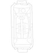 1638200010 - Body: Switch for Mercedes-Benz Image