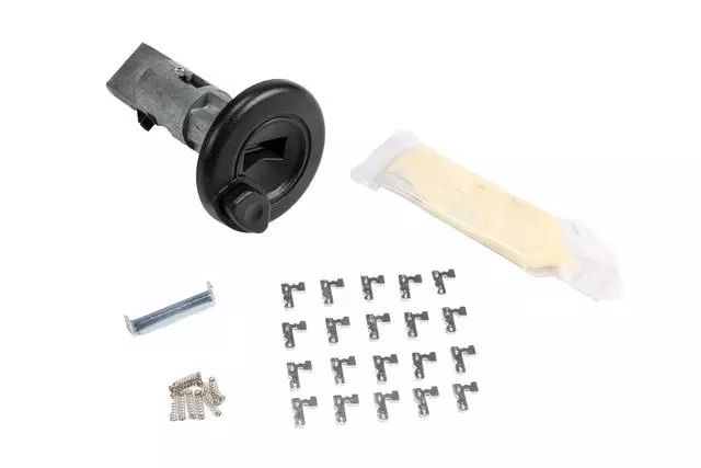 15785100 - Steering: Lock Cylinder for Cadillac: Escalade, Escalade ESV, Escalade EXT | Chevrolet: Avalanche 1500, Avalanche 2500, Silverado 1500, Silverado 1500 Classic, Silverado 1500 HD, Silverado 1500 HD Classic, Silverado 2500, Silverado 2500 HD, Silverado 2500 HD Classic, Silverado 3500, Silverado 3500 Classic, Silverado 3500 HD, SSR, Suburban 1500, Suburban 2500, Tahoe | GMC: Sierra 1500, Sierra 1500 Classic, Sierra 1500 HD, Sierra 1500 HD Classic, Sierra 2500, Sierra 2500 HD, Sierra 2500 HD Classic, Sierra 3500, Sierra 3500 Classic, Sierra 3500 HD, Yukon, Yukon XL 1500, Yukon XL 2500 Image